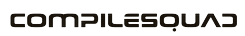 CompileSquad brand asset — banner 245x36 signin form