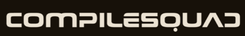 CompileSquad brand asset — banner 245x36