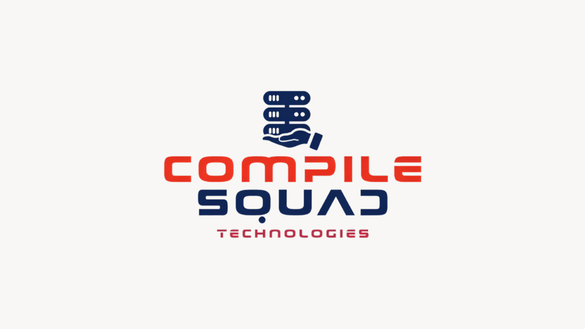 CompileSquad brand asset — color background 1920x1080